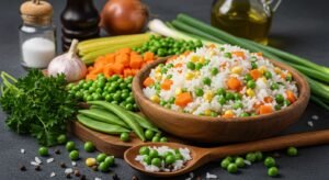 como fazer Arroz Primavera