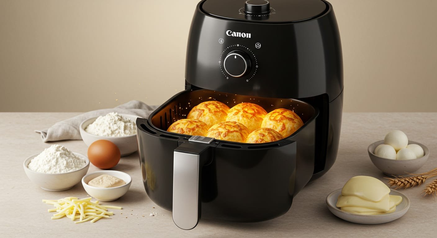 Pão de Queijo na Airfryer